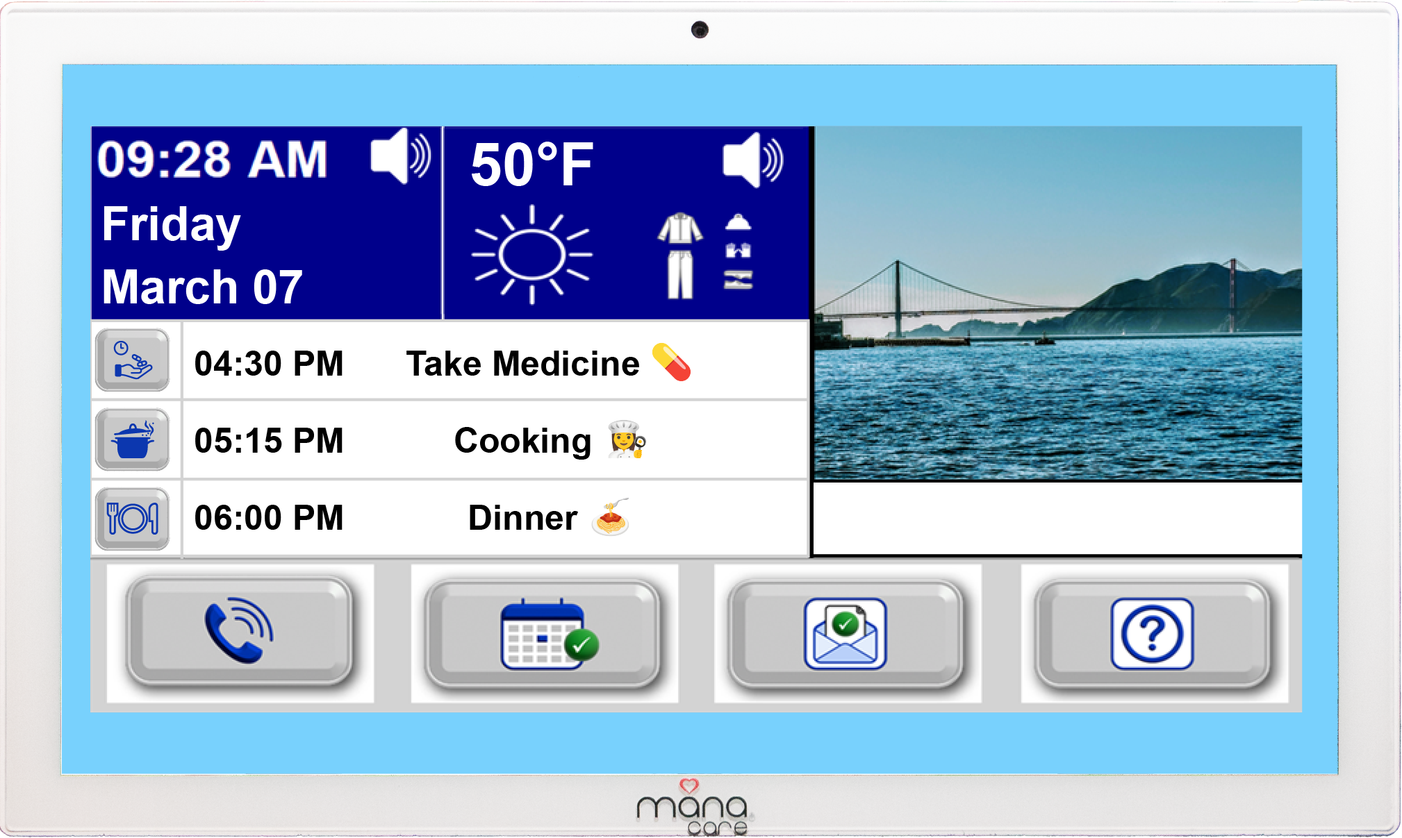 ManaCare Client Front View